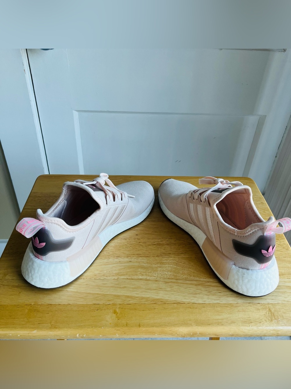 Adidas NMD_R1 Wonder Quartz Earth Strata Pink Womens 7.5 Boost Sneakers - Picture 4 of 8